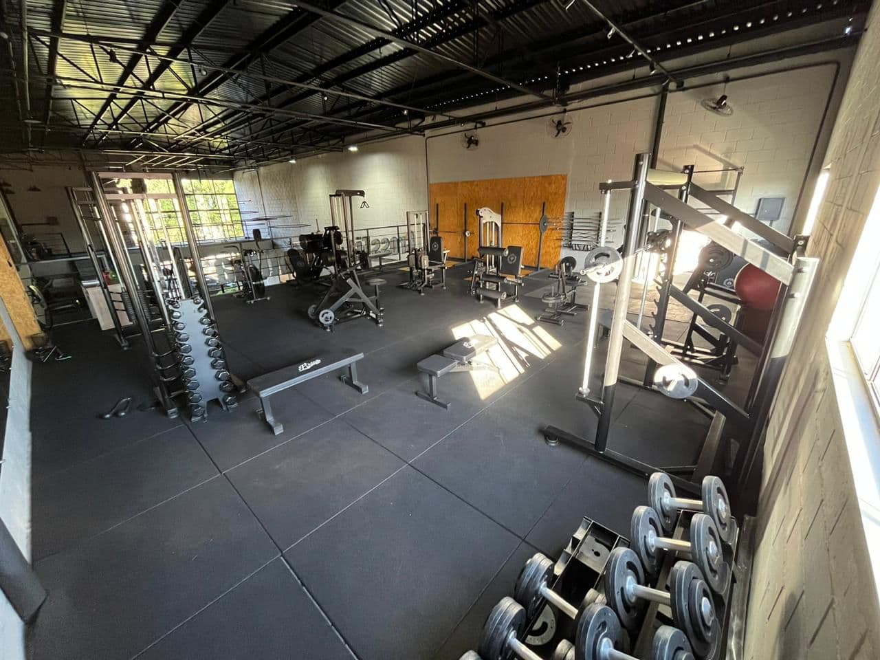 Foto da estrutura do CFA.